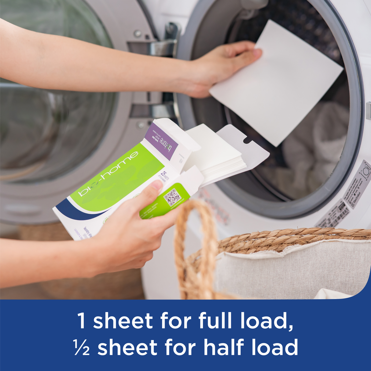 bio-home Laundry Sheet Detergent - Lavender & Chamomile 25 Sheets