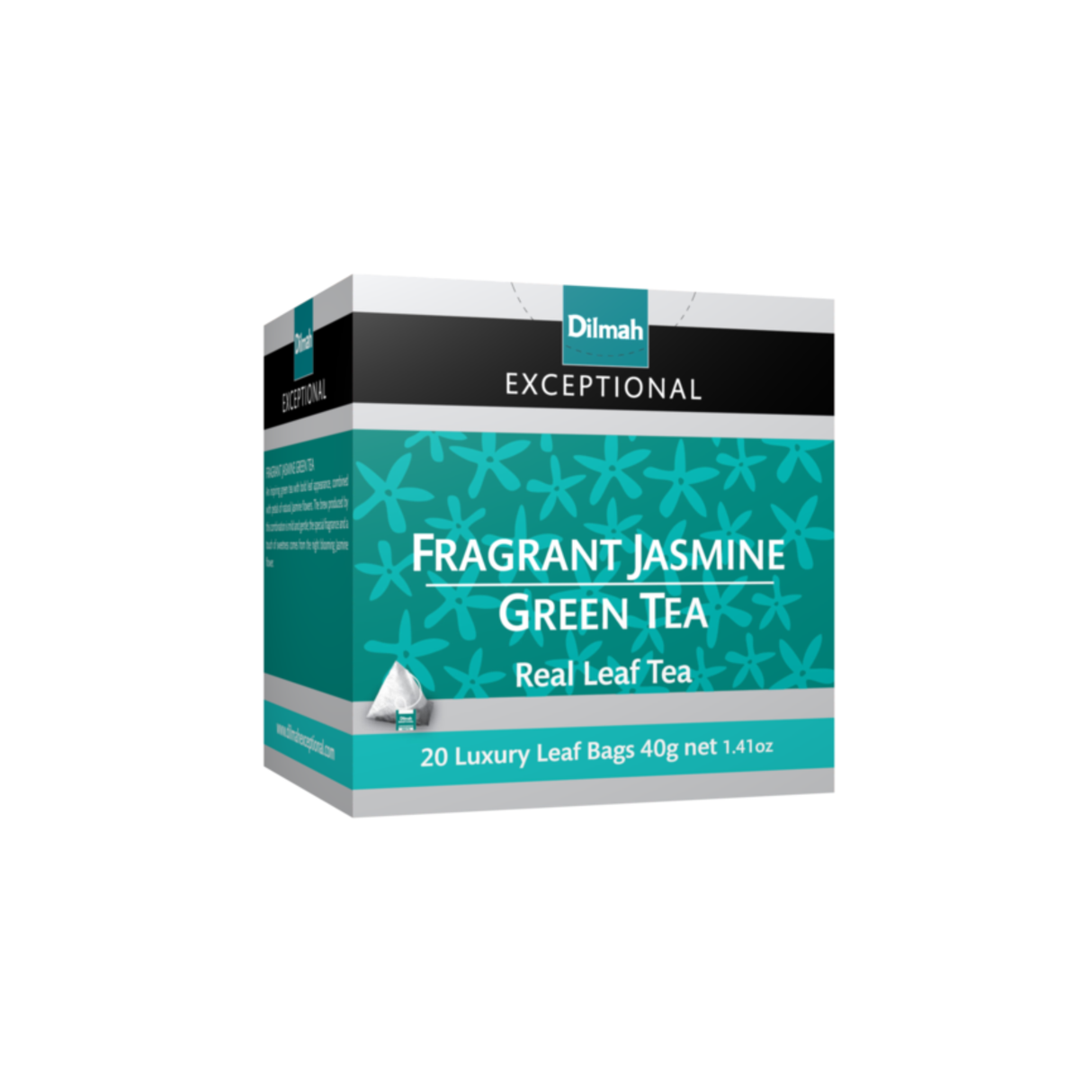 Dilmah Exceptional Tea - Fragrant Jasmine Green Tea (2g x 20s)