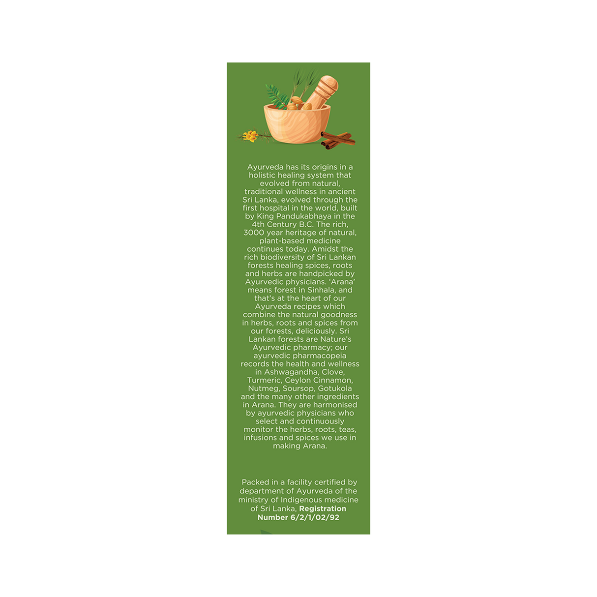 Dilmah Arana Natural Herbal Infusion - Digestive (1.5g x 20s)