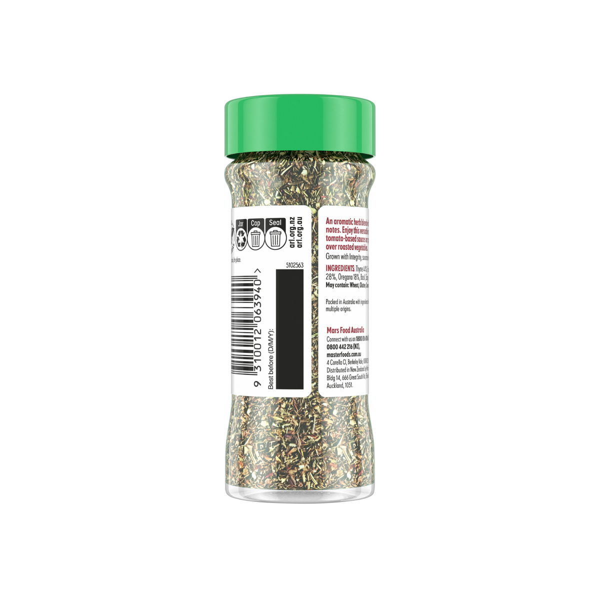 MasterFoods Mixed Herbs 13g