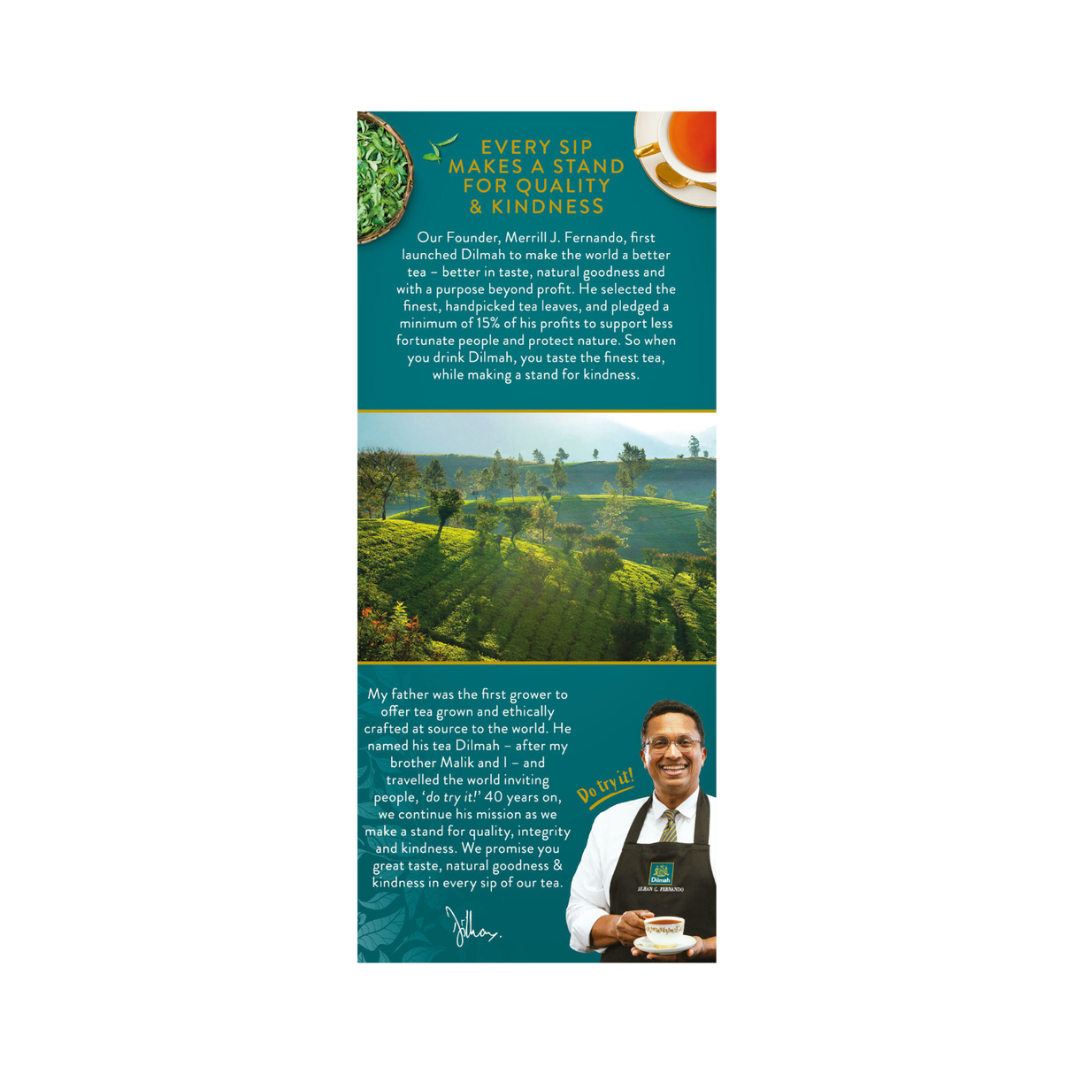 Dilmah Premium Ceylon Black Tea (2g x 25s)