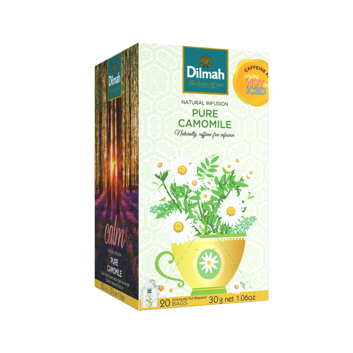 Dilmah Natural Infusion Pure Camomile Flowers (1.5g x 20s)