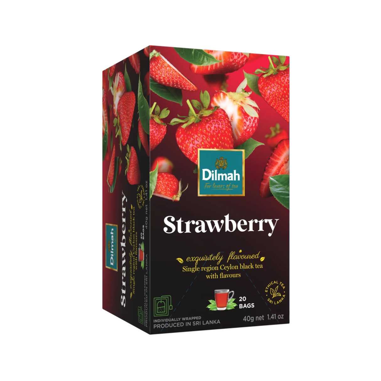 Dilmah Strawberry Tea Bags (2g x 20s)