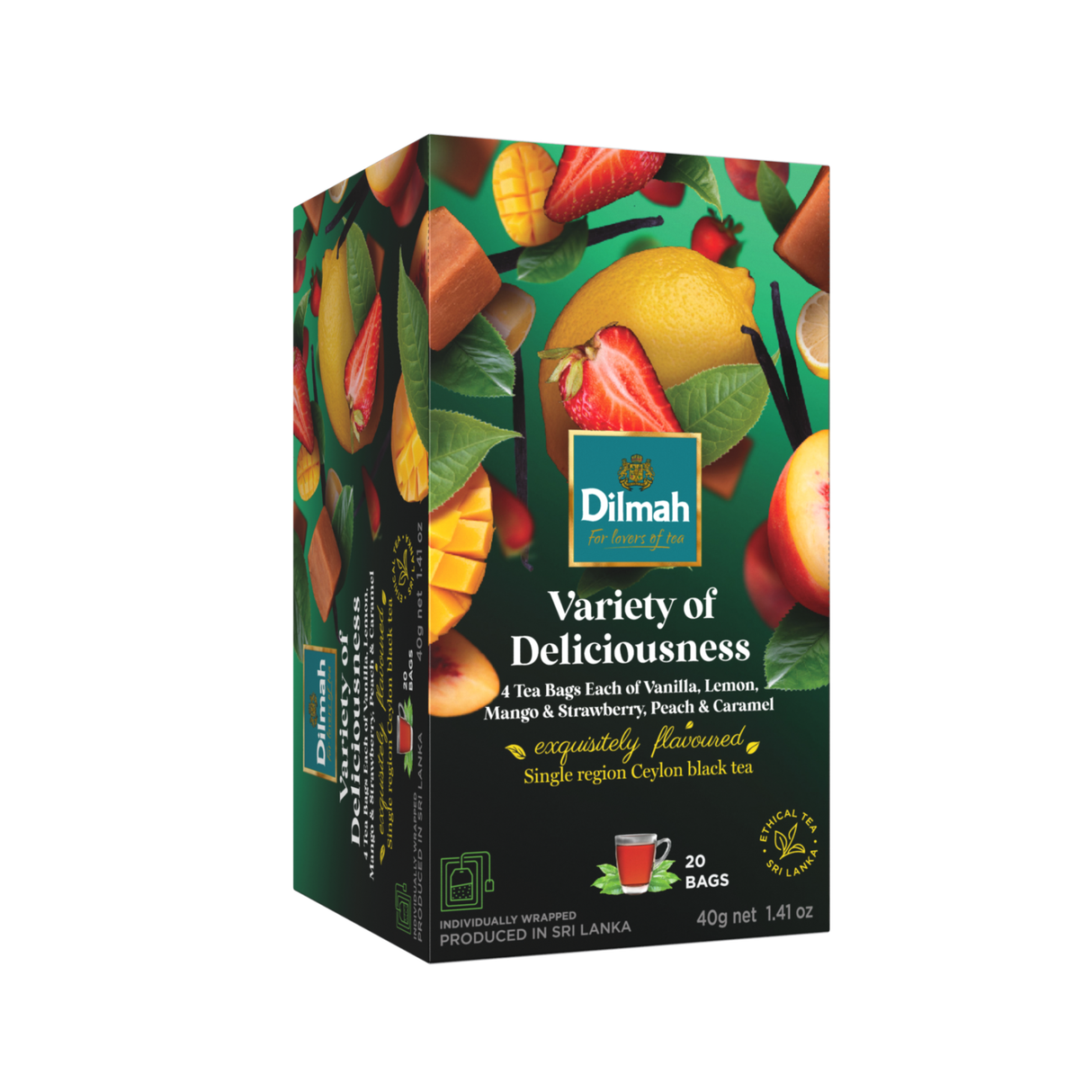 Dilmah Variety Tea Bags (2g x 20s)