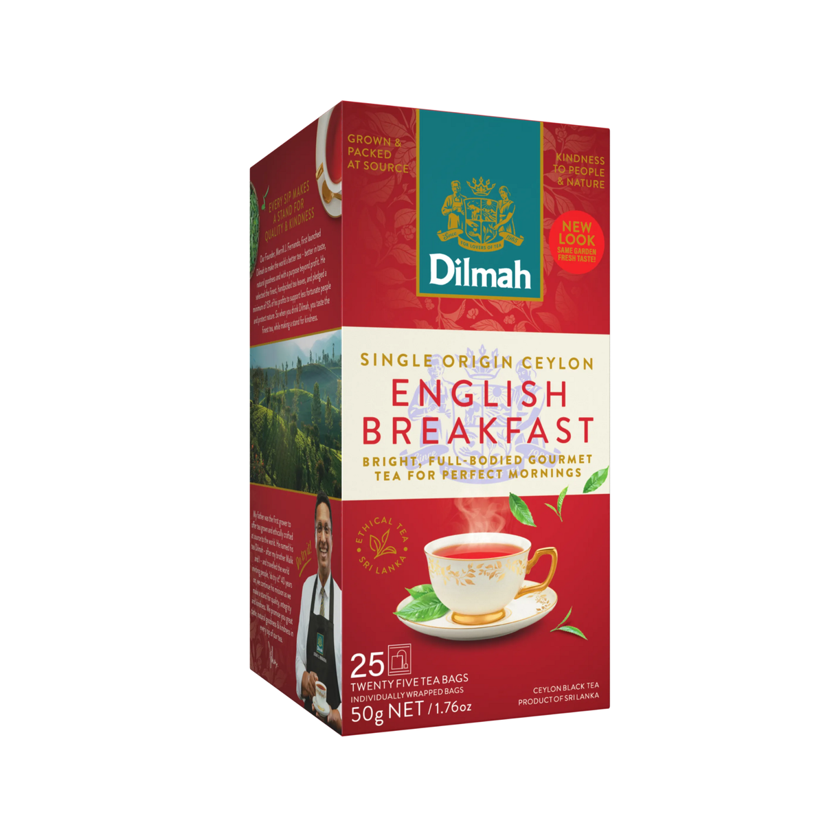 Gourmet English Breakfast Ceylon Black Tea (2g x 25s)