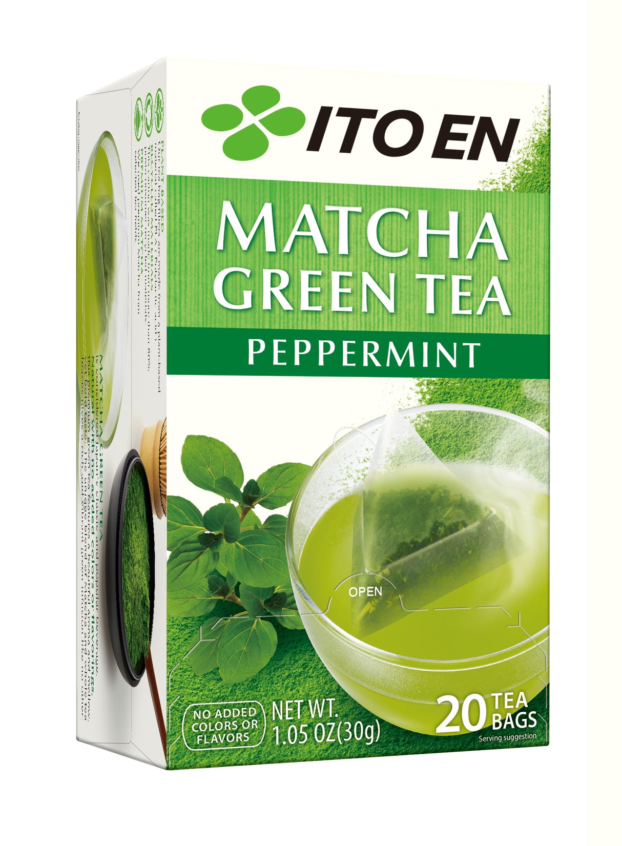 Ito En Matcha Green Tea Peppermint Tea Bags 20's