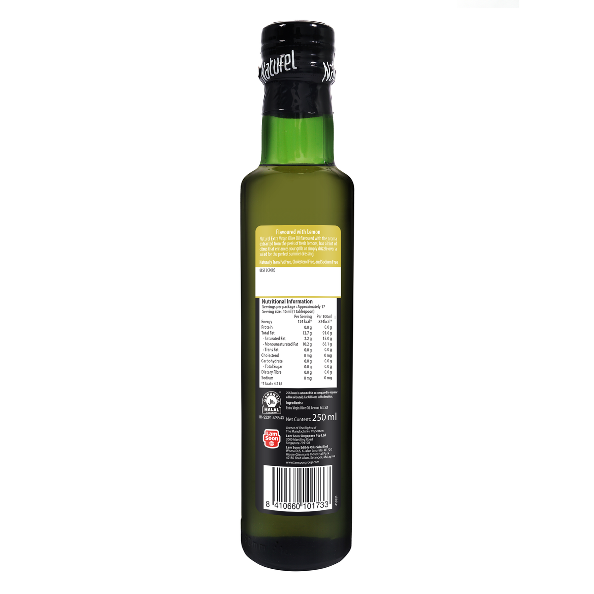 Naturel Extra Virgin Olive Oil - Lemon Flavoured | Grocery Owl
