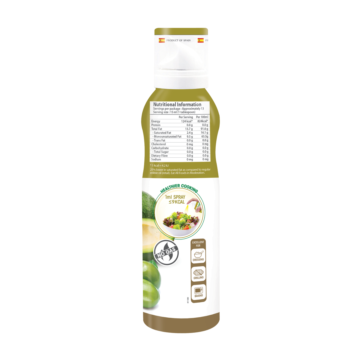 Naturel Avocado Olive Oil Spray 200ml