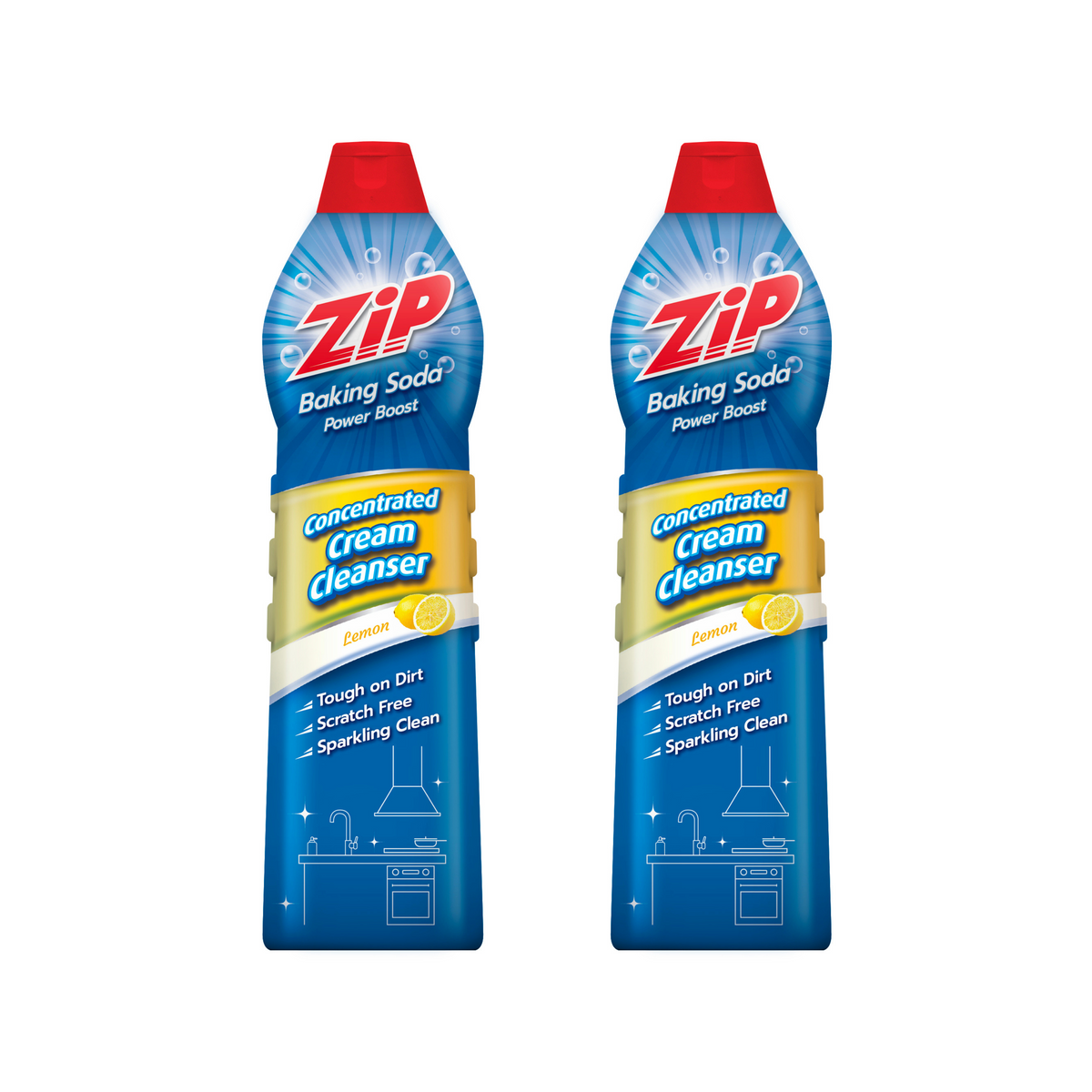 Pack of 2] ZiP Cream Cleanser - Lemon 660g – Grocery Owl