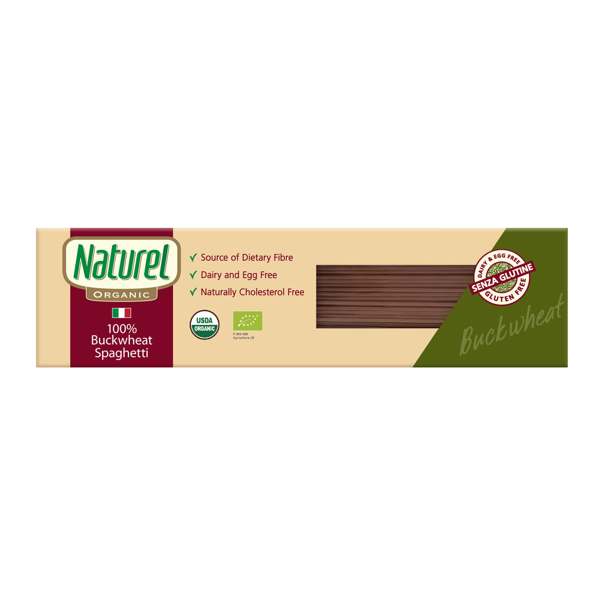 Naturel Organic Buckwheat Spaghetti 250g