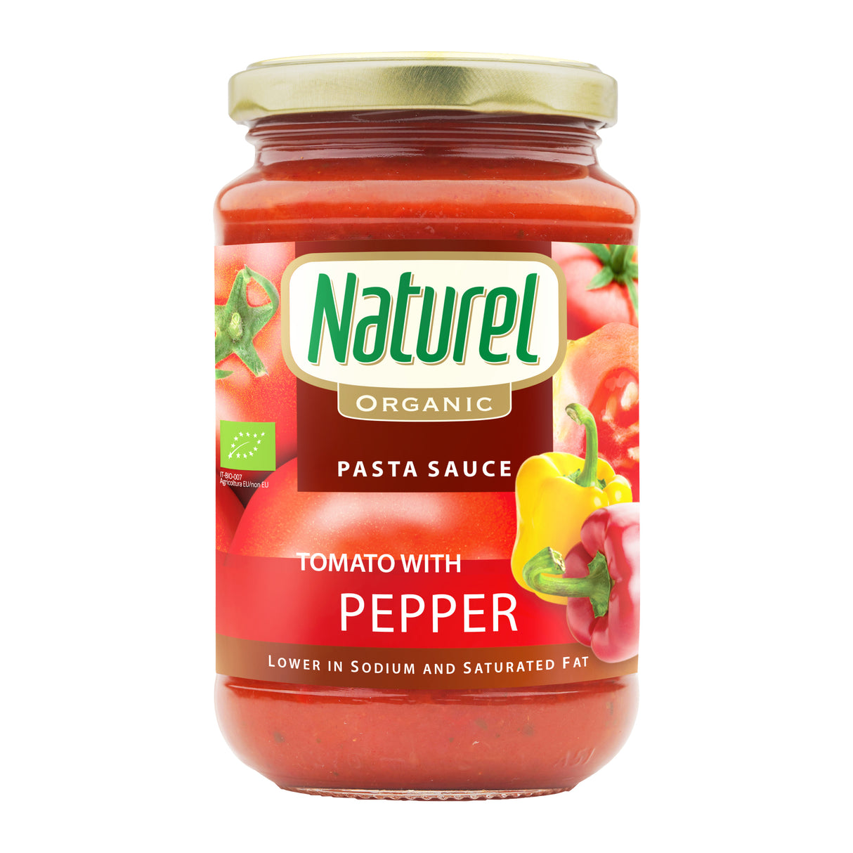 Naturel Organic Pasta Sauce - Tomato with Peppers 340g