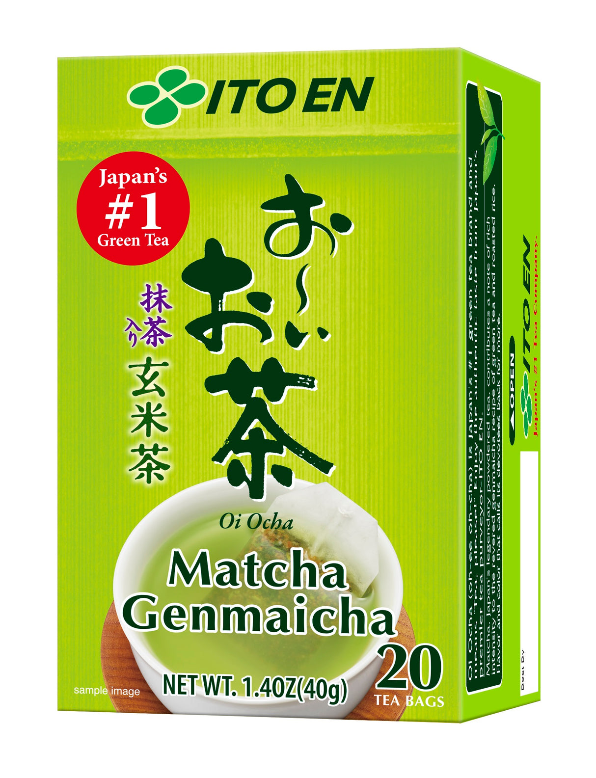 Ito En Matcha Genmaicha Tea Bags 20's
