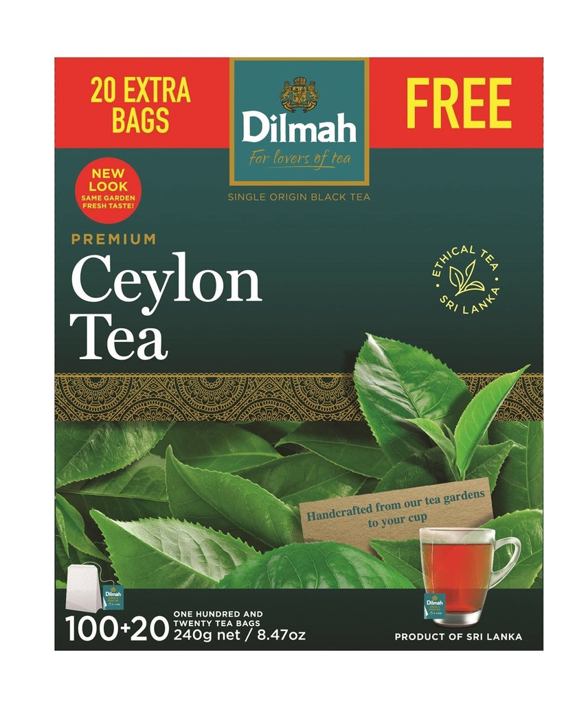 Dilmah Premium Tea Bonus Pack String Tag (2g x 120s)