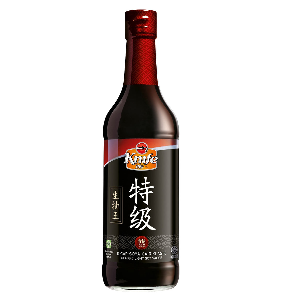 Knife Classic Light Soy Sauce (500ml) Grocery Owl Singapore