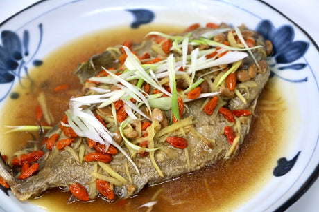Braised Fish with Salted Bean Sauce | Grocery Owl