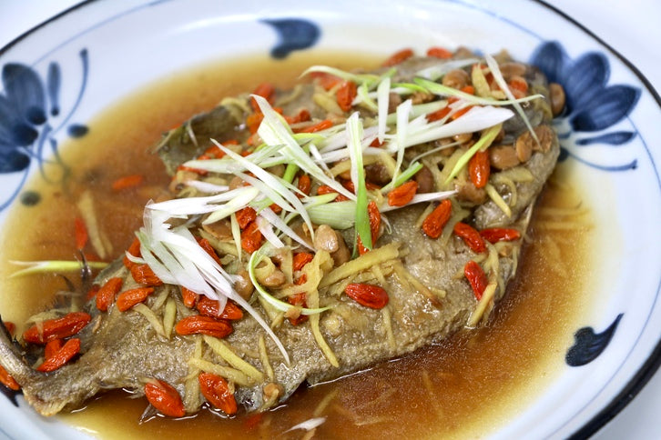 Braised Fish with Salted Bean Sauce | Grocery Owl