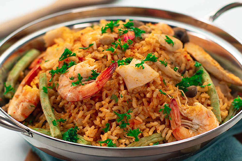 Brown Rice Paella