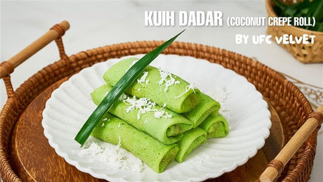 Coconut Crepe Roll (Kuih Dadar)