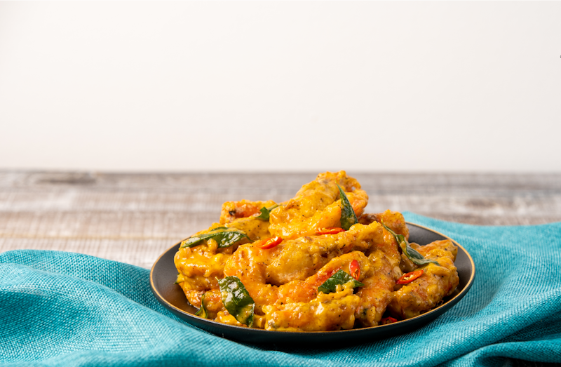 Creamy Salted Egg Yolk Prawn