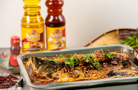 Sichuan Mala Grilled Fish