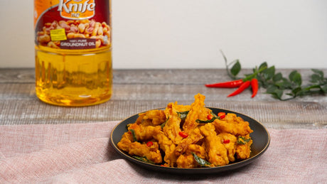 Crispy Salted Egg Yolk Pumpkin