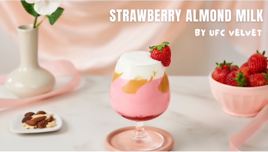 Strawberry Almond Milk