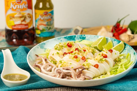 Thai-Style Steamed Squid