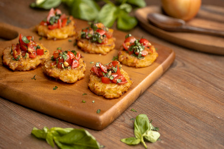 Truffle Potato Bruschetta | Grocery Owl