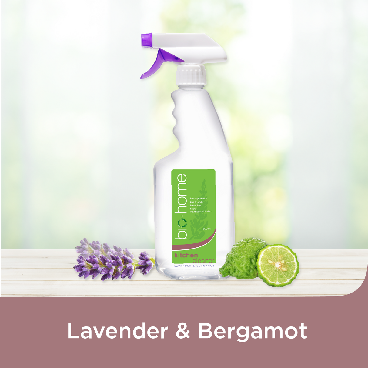 bio-home Kitchen Cleaner - Lavender & Bergamot 500ml