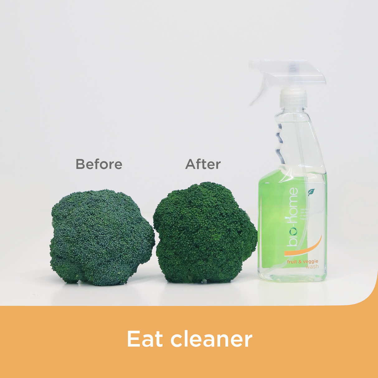 bio-home Fruit & Veggie Wash - Fragrance Free 500ml
