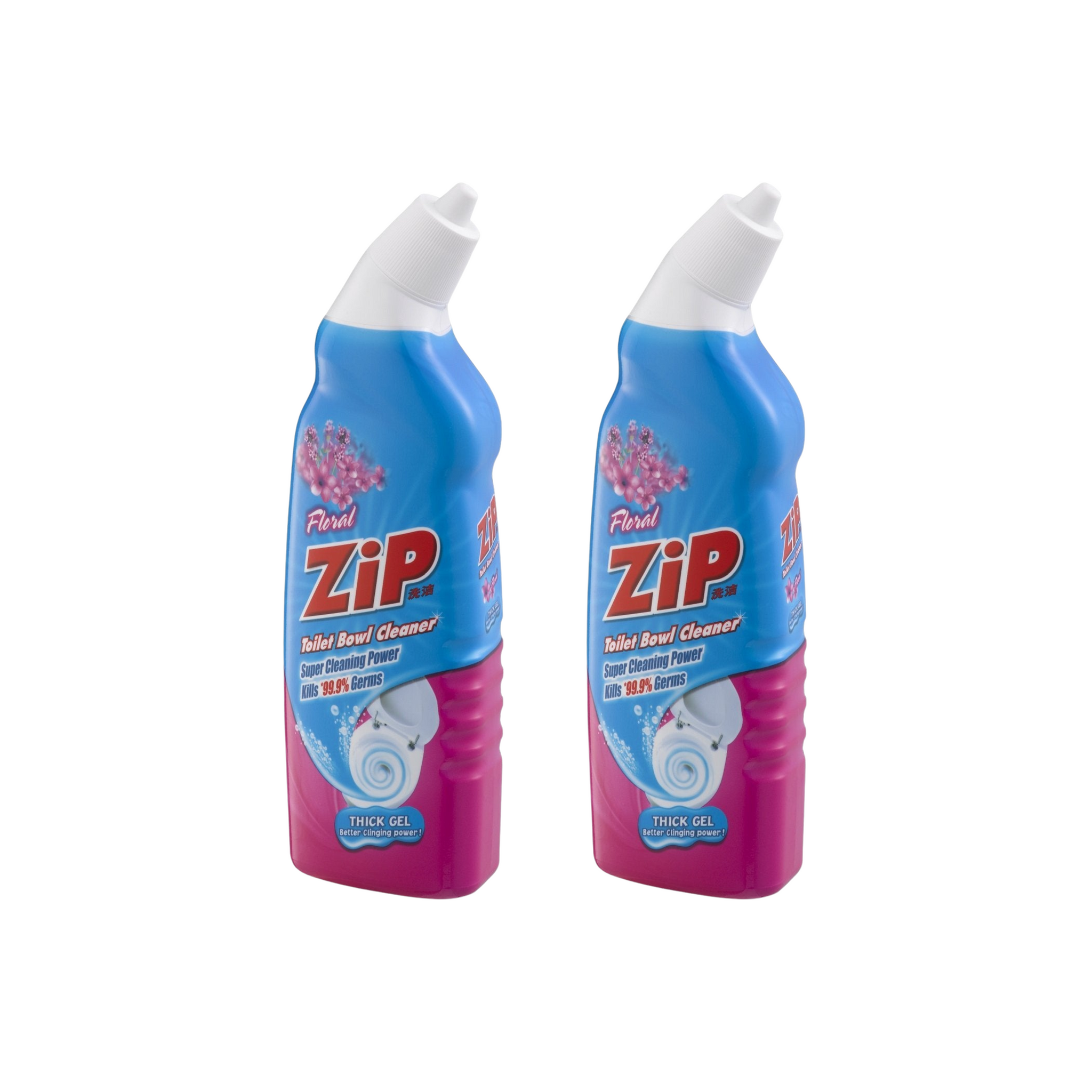 DET o２bottlesdetox Zip Toilet Bowl Cleaner - Floral | Grocery Owl Singapore