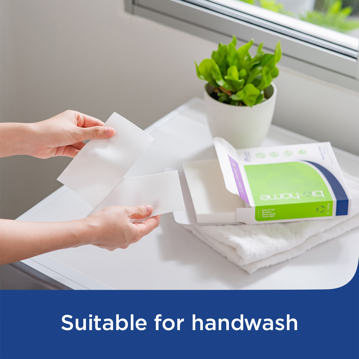 bio-home Laundry Sheet Detergent - Lavender & Chamomile 25 Sheets