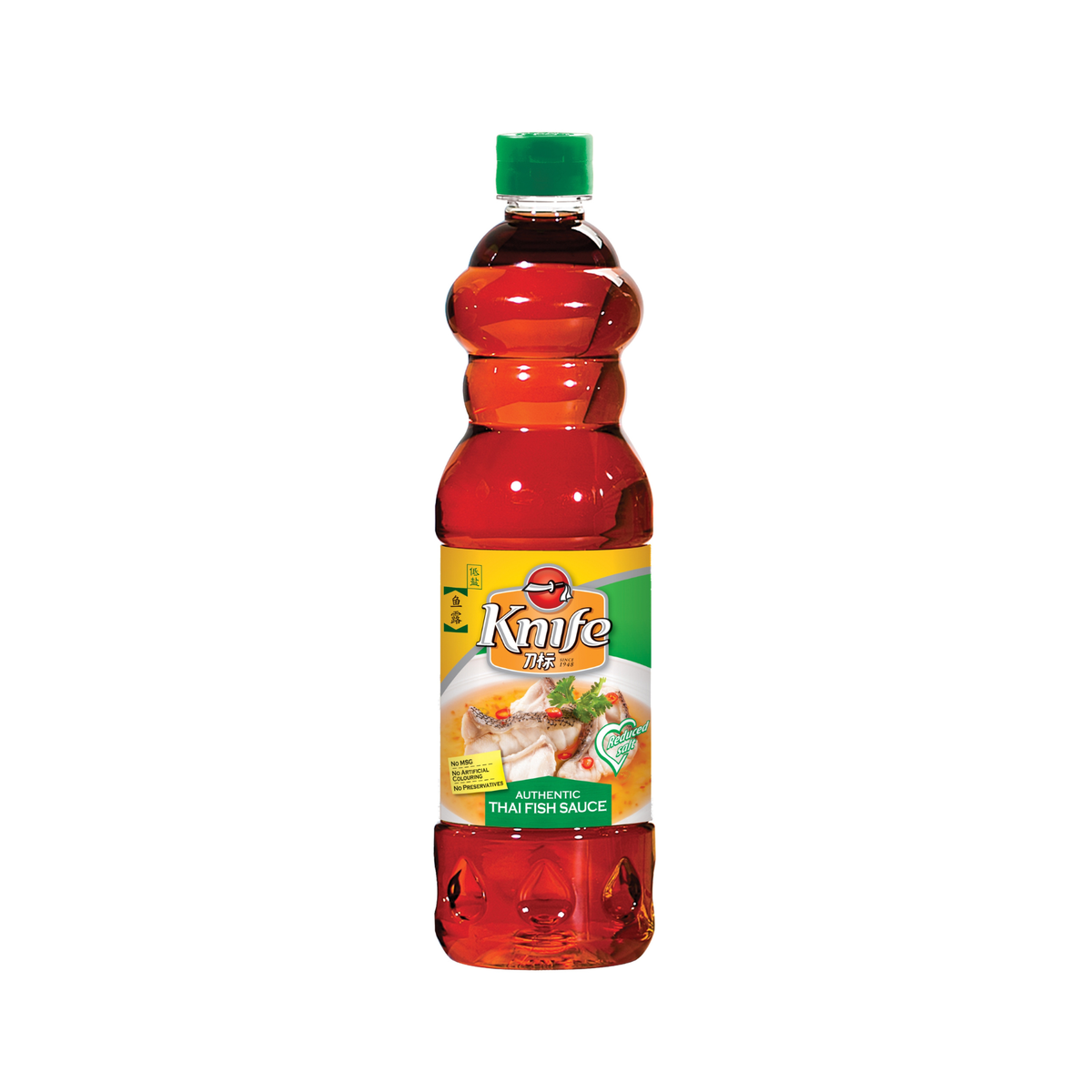 Knife Thai Fish Sauce - Reduced Salt 750ml