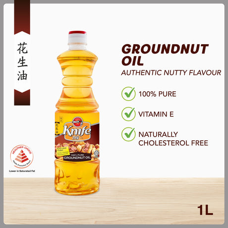Knife 100% Pure Groundnut Oil 1L