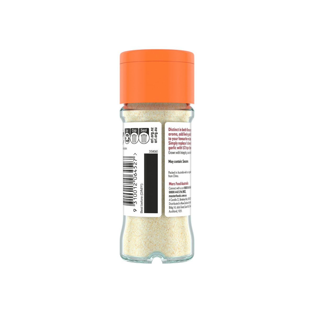 MasterFoods Garlic Powder 45g