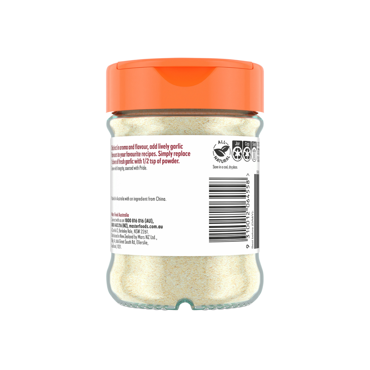 MasterFoods Garlic Powder 140g