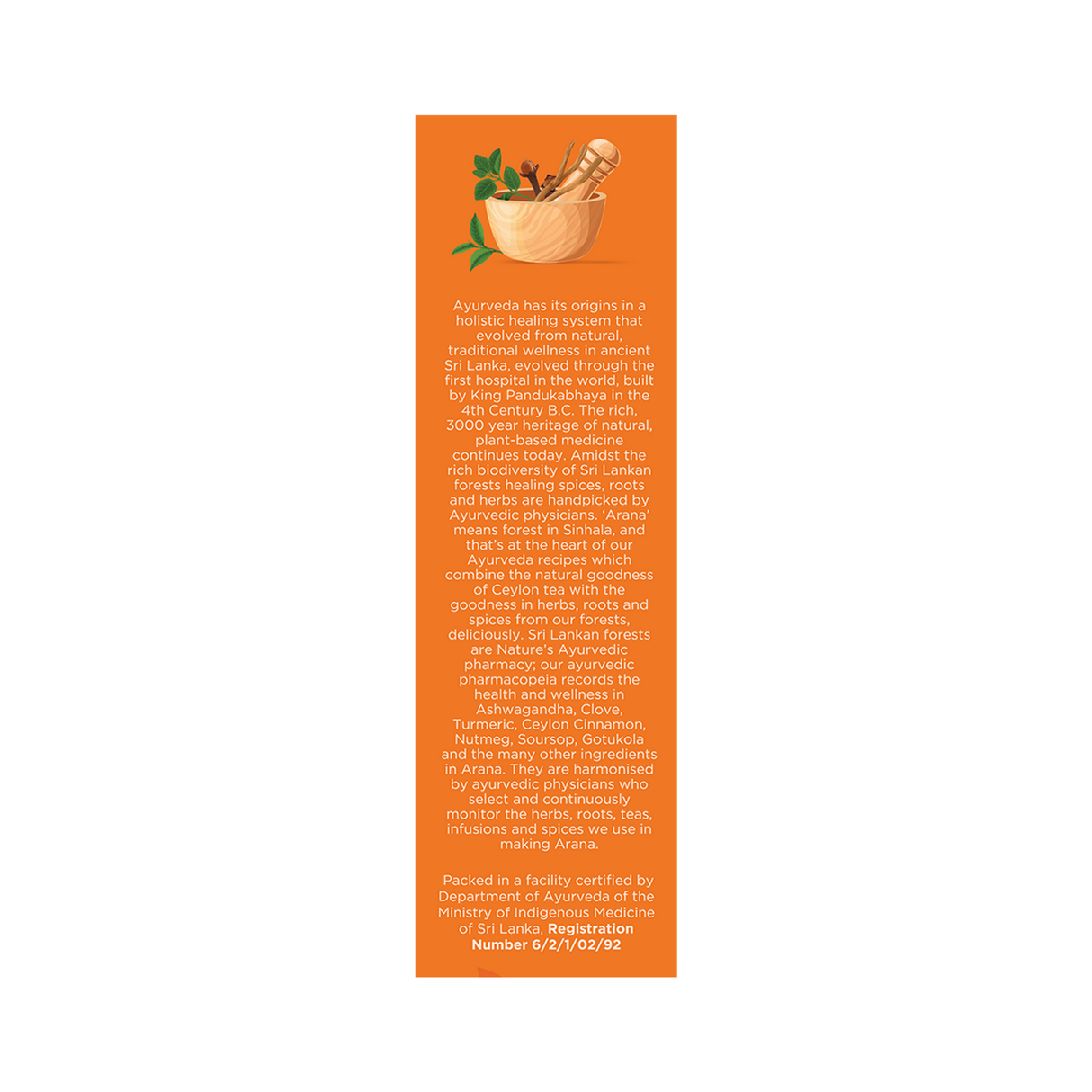 Dilmah Arana Natural Herbal Infusion - Awake (1.5g x 20s)