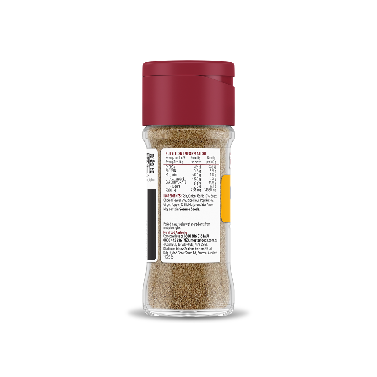 MasterFoods Chicken Seasoning 49g