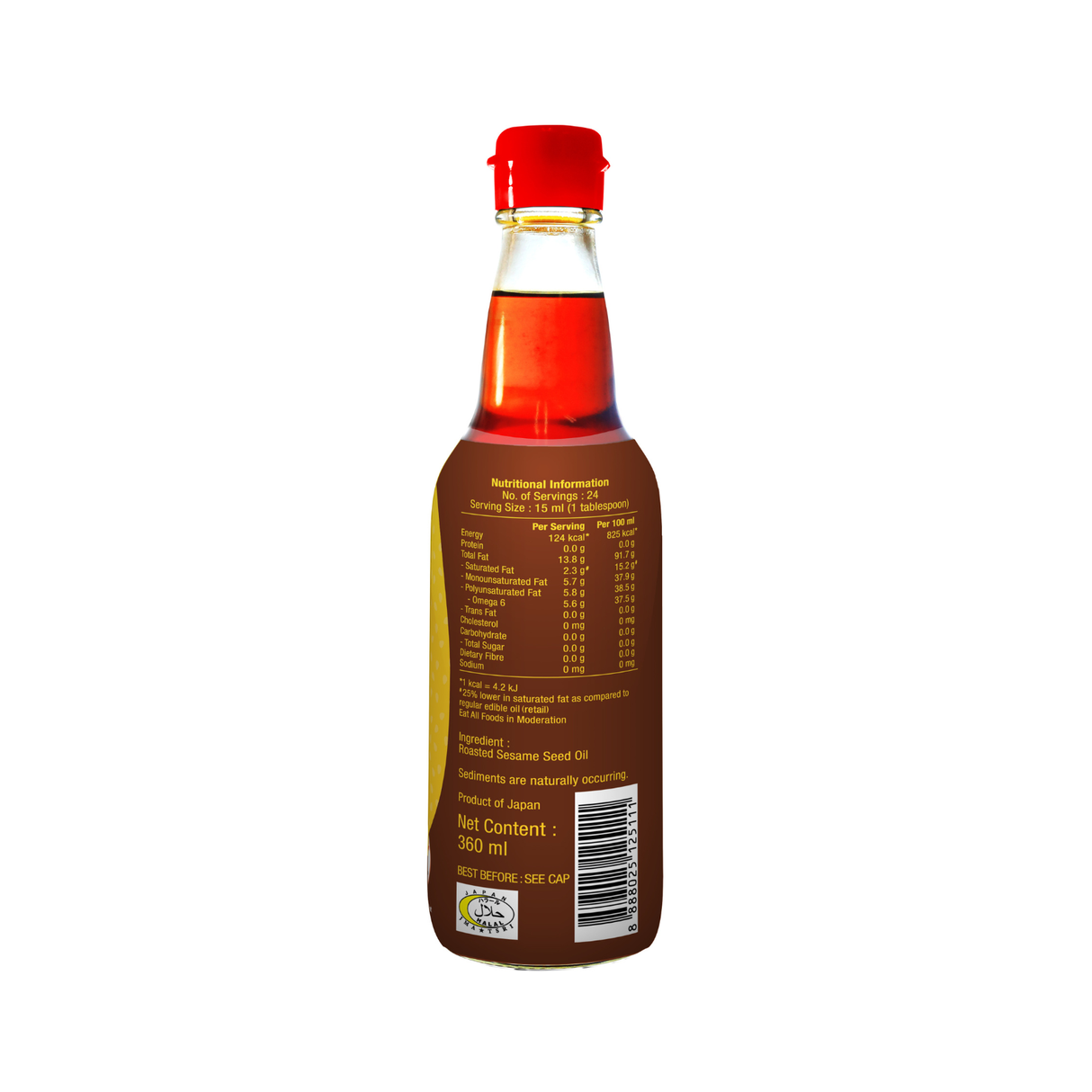 Knife 100% Pure Sesame Oil (Goma Abura) 360ml