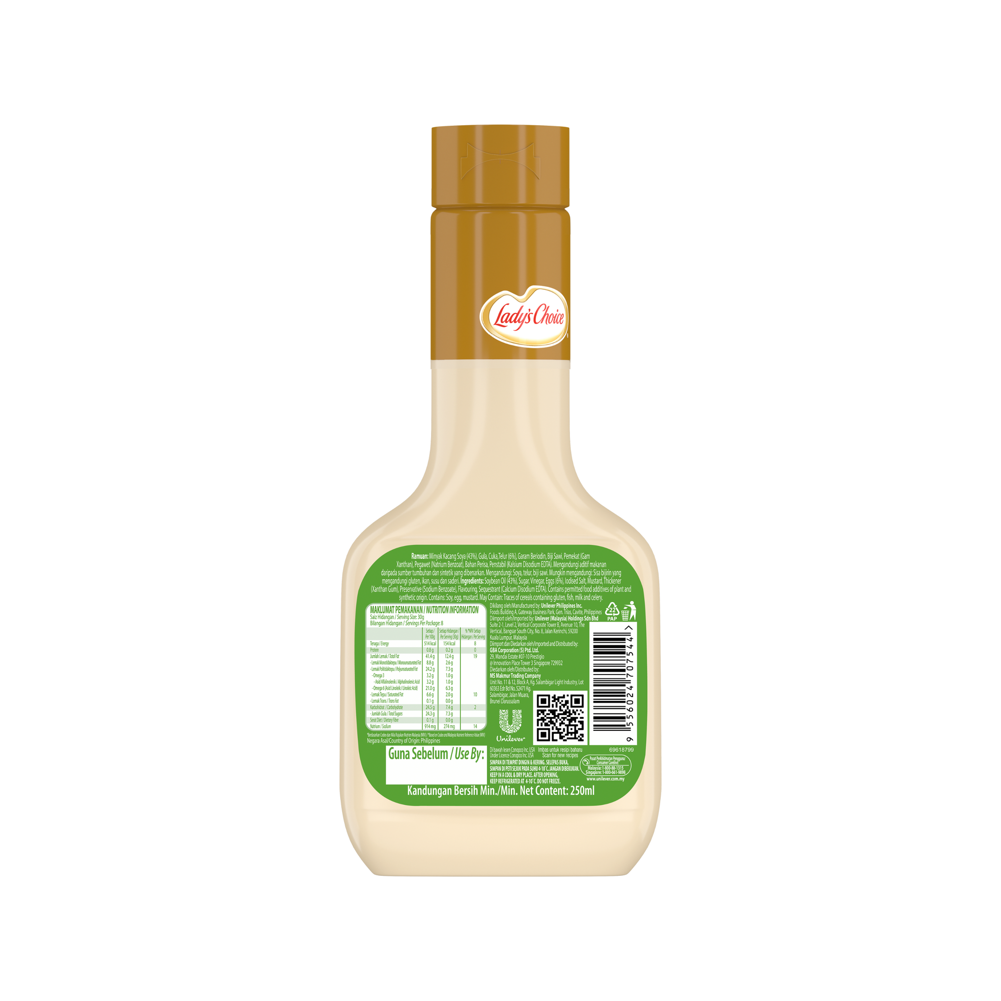 Lady's Choice Coleslaw Dressing 250ml