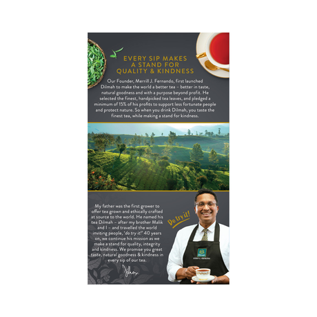 Dilmah Gourmet Earl Grey Ceylon Black Tea (2g x 25s)