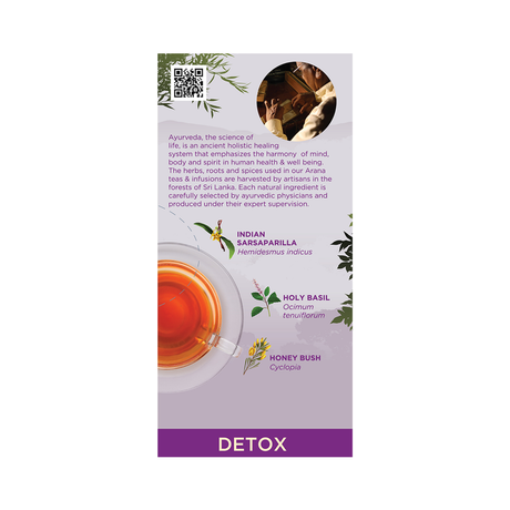 Dilmah Arana Natural Herbal Infusion - Detox (1.5g x 20s)