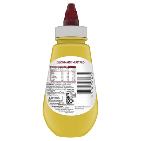 Masterfoods Dijonnaise mustard bottle