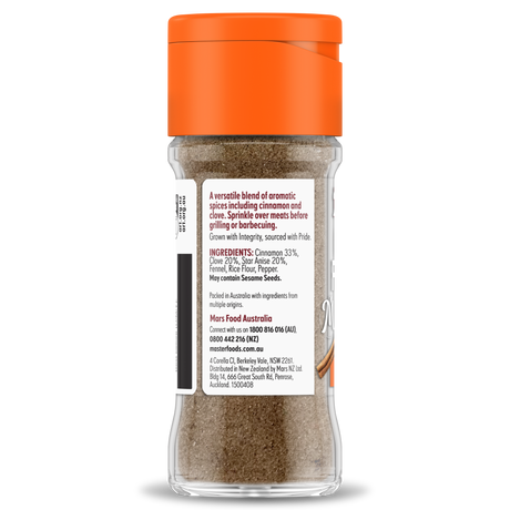 Masterfoods Chinese Five Spice Blend spice jar