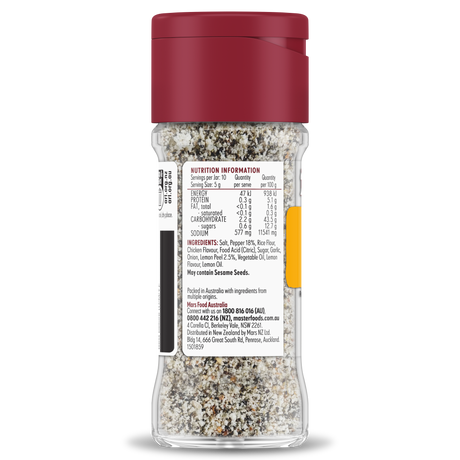 Masterfoods Lemon Pepper Spice Blend 