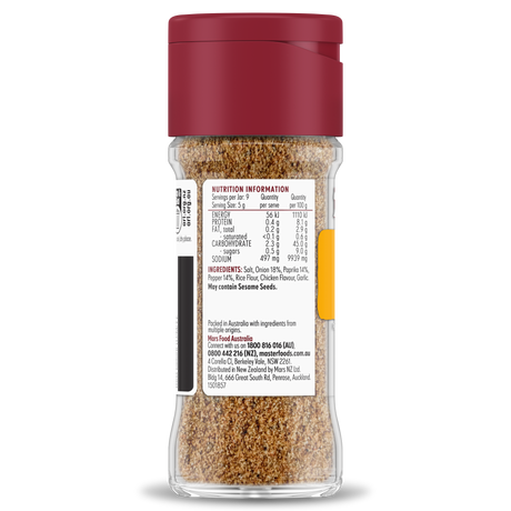Masterfoods Steak Spice Blend container 