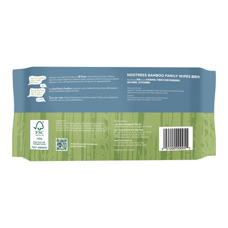 NooTees family wipes 