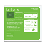 bio-home Laundry Sheet Detergent - Eucalyptus & Rosemary 25 Sheets