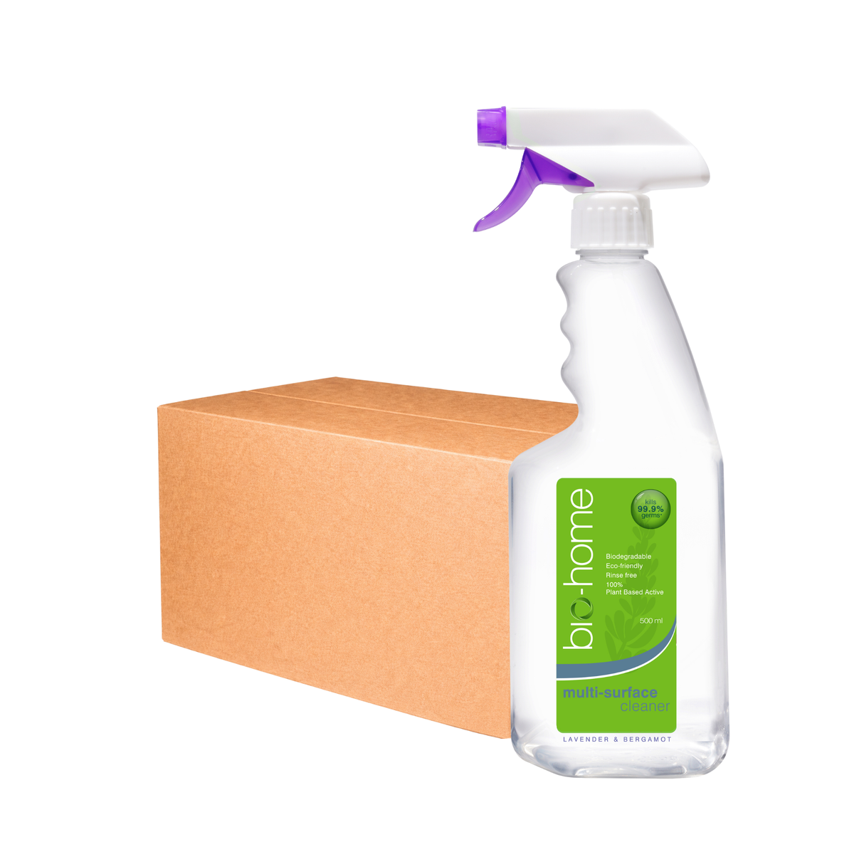 [Carton] bio-home Multi-surface Cleaner - Lavender & Bergamot 500ml x 12