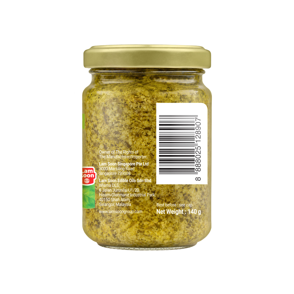Naturel Organic Basil with Lemon Pesto Sauce